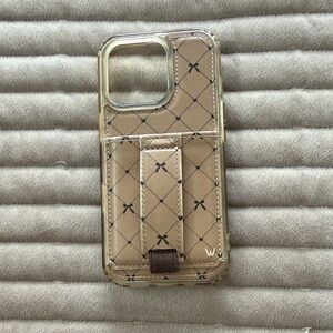 Walli case for I phone 16 pro.